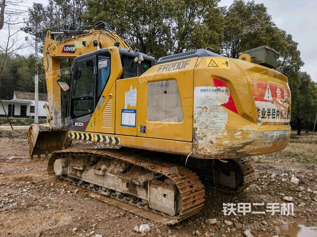 雷沃重工FR200F挖掘机的设备实拍-第3张实拍照片