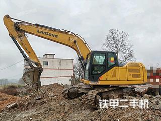 九江柳工CLG920F挖掘機實拍圖片