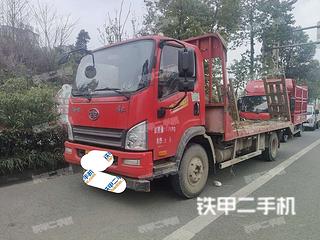 煙臺(tái)一汽解放4X2平板運(yùn)輸車(chē)實(shí)拍圖片