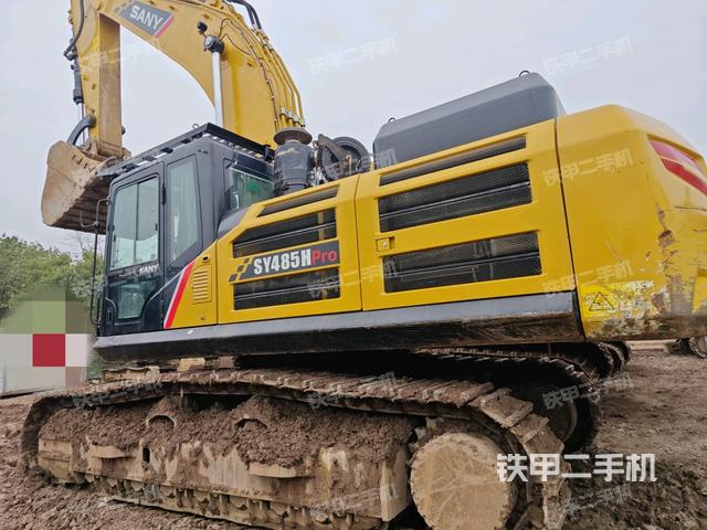 三一重工SY485H挖掘机的设备实拍-第3张实拍照片