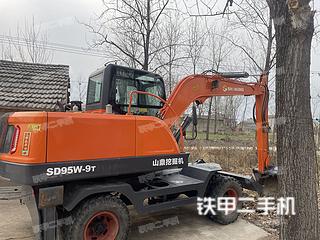 山鼎SD90W-9T挖掘機(jī)實(shí)拍圖片