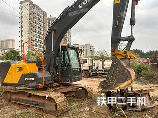 沃爾沃EC130 CN4國四挖掘機(jī)實拍圖片