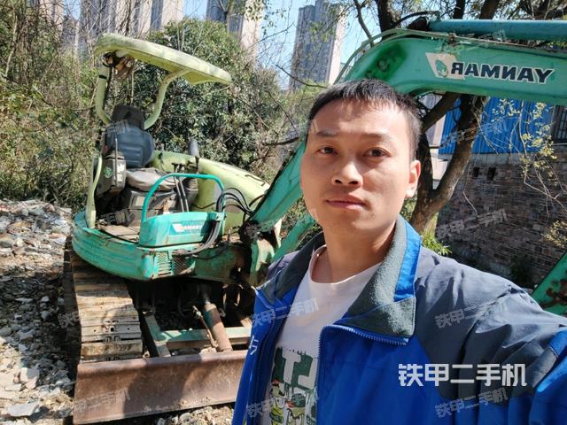 洋马Vio40挖掘机的设备实拍-第1张实拍照片