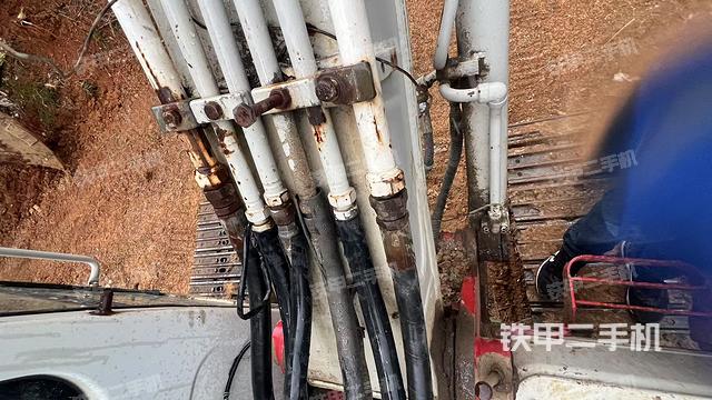 大臂背部俯視（工作和回轉裝置）