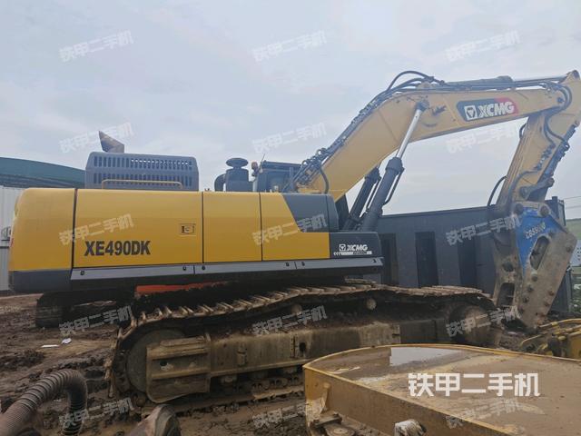 徐工XE490DK挖掘机的设备实拍-第4张实拍照片