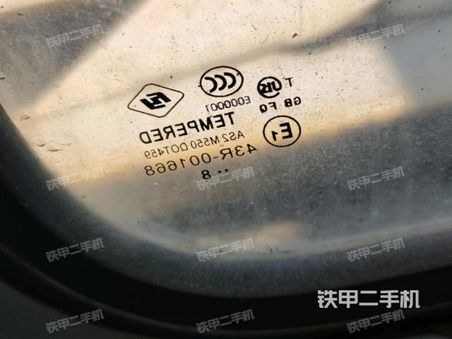 后窗玻璃角標(biāo)（駕駛室部分）