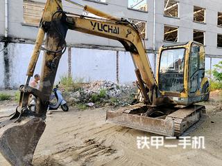 玉柴YC60-8挖掘機實拍圖片