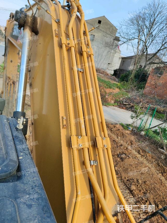 大臂背部俯視（工作和回轉裝置）