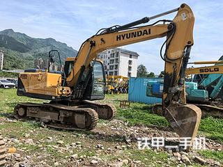 現(xiàn)代130LVS挖掘機實拍圖片