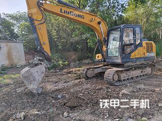 柳工CLG913E挖掘机实拍图片