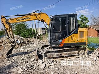 柳工CLG9075E挖掘机实拍图片