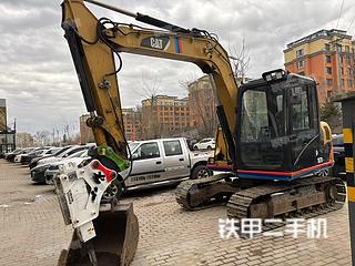 卡特彼勒307D液压挖掘机实拍图片