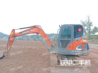 斗山DX55-9C挖掘機(jī)實(shí)拍圖片