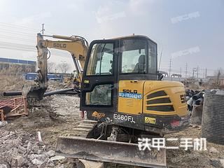 山東臨工E655F挖掘機實拍圖片