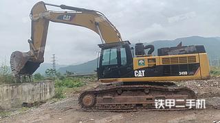 卡特彼勒349DL液压挖掘机实拍图片