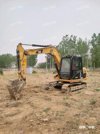 卡特彼勒307D液压挖掘机实拍图片