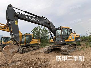 渭南沃爾沃EC220D挖掘機實拍圖片