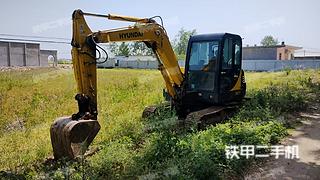 現(xiàn)代R60-7挖掘機(jī)實拍圖片