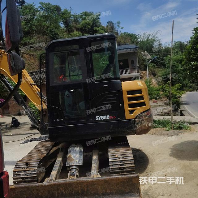 三一重工SY60C Pro挖掘机的设备实拍-第3张实拍照片