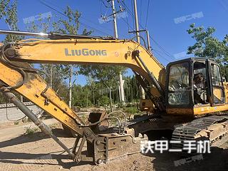 柳工CLG922E挖掘机实拍图片