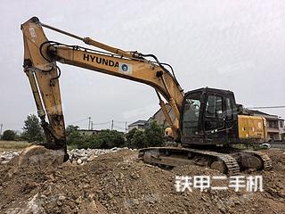 现代R215-7C挖掘机实拍图片