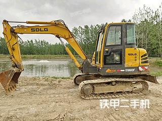 山东临工E660F挖掘机实拍图片