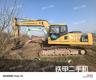 小松PC220LC-7挖掘機(jī)實(shí)拍圖片