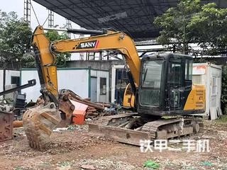 三一重工SY75C挖掘机实拍图片