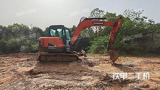 斗山DX55-9C挖掘機(jī)實拍圖片