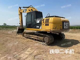 卡特彼勒320D液压挖掘机实拍图片