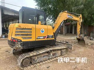 三一重工SY60C挖掘机实拍图片