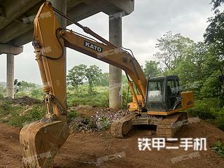 加藤HD820R挖掘機(jī)實(shí)拍圖片