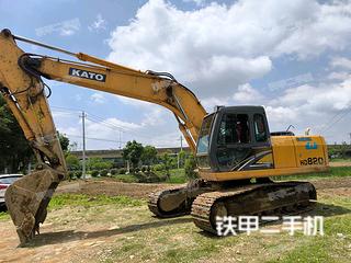 加藤HD820V挖掘機(jī)實(shí)拍圖片