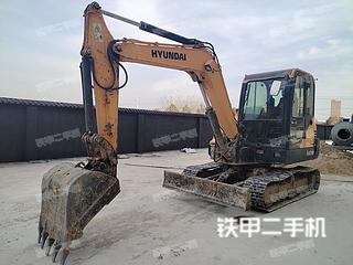 現(xiàn)代R 60VS挖掘機(jī)實(shí)拍圖片