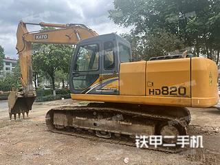 加藤HD820-R5挖掘機(jī)實(shí)拍圖片