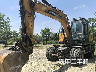 三一重工SY155W挖掘機實拍圖片
