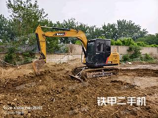 三一重工SY75C挖掘机实拍图片