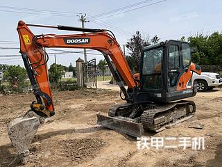 斗山DX55-9C挖掘機(jī)實(shí)拍圖片