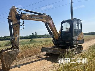 柳工CLG906E挖掘机实拍图片