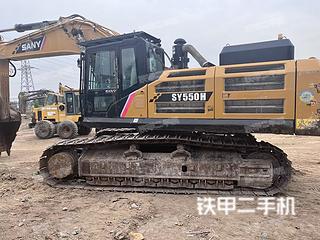 三一重工SY550H挖掘机实拍图片