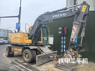 沃尔沃EW145B-Prime挖掘机实拍图片