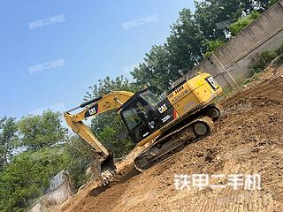卡特彼勒320D2L液压挖掘机实拍图片