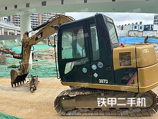 卡特彼勒307D液压挖掘机实拍图片