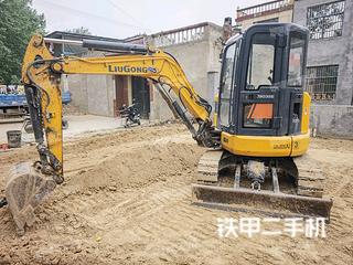 柳工CLG9035E挖掘机实拍图片