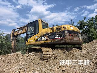 卡特彼勒320C挖掘機實拍圖片