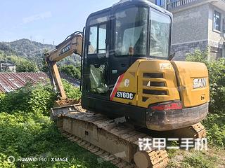 三一重工SY60C挖掘機實拍圖片