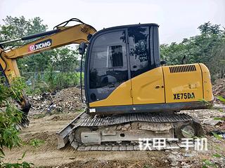 徐工XE75DA挖掘机实拍图片
