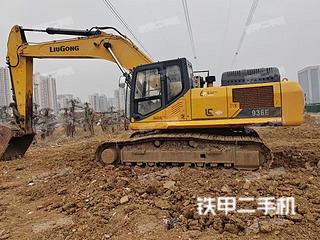 柳工CLG936E挖掘机实拍图片