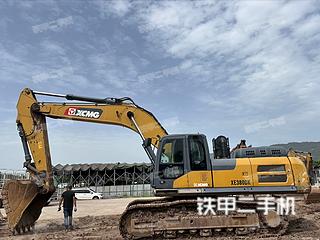徐工XE370DK挖掘機實拍圖片