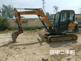 现代HX60N挖掘机实拍图片
